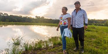 la piscicultura en Colombia rural
