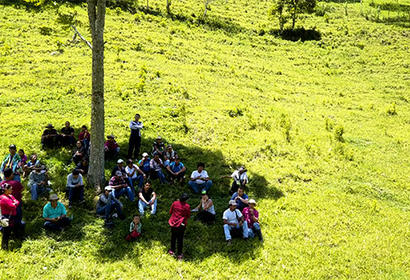 Ituango School for Colombian Re Integration - Farming